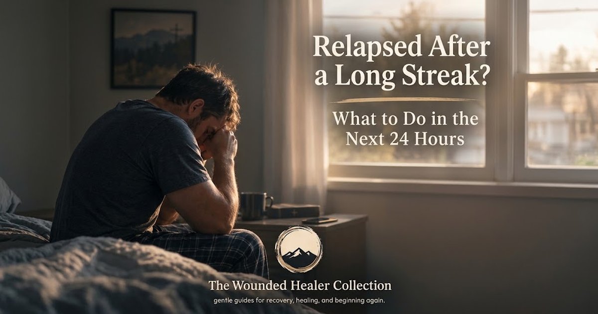A man sitting on the edge of his bed in the morning, head in his hands